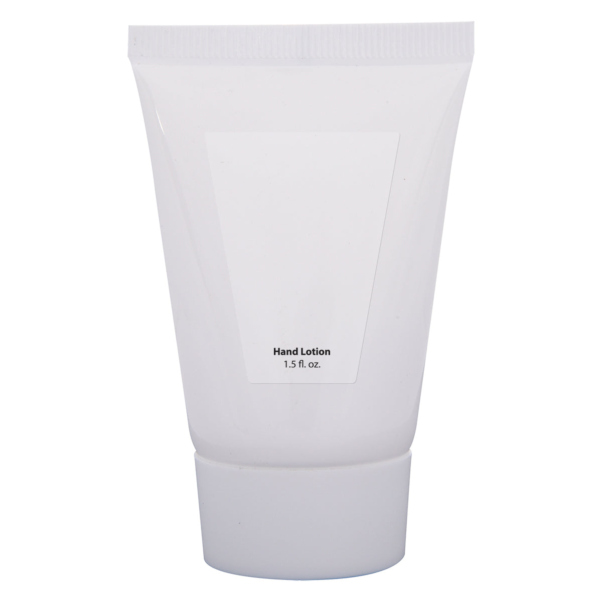 WHITE 1.5 OZ. HAND LOTION TUBE