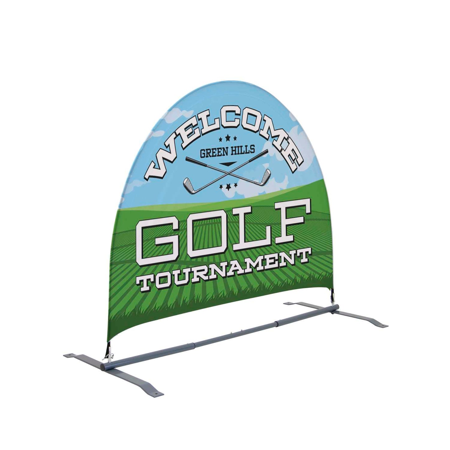5'W x 4'H Sunrise Multisurface Sign Single-Sided Kit