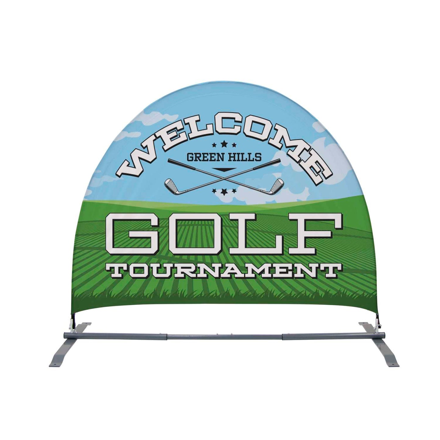 5'W x 4'H Sunrise Multisurface Sign Single-Sided Kit