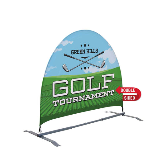 5'W x 4'H Sunrise Multisurface Sign Double-Sided Kit