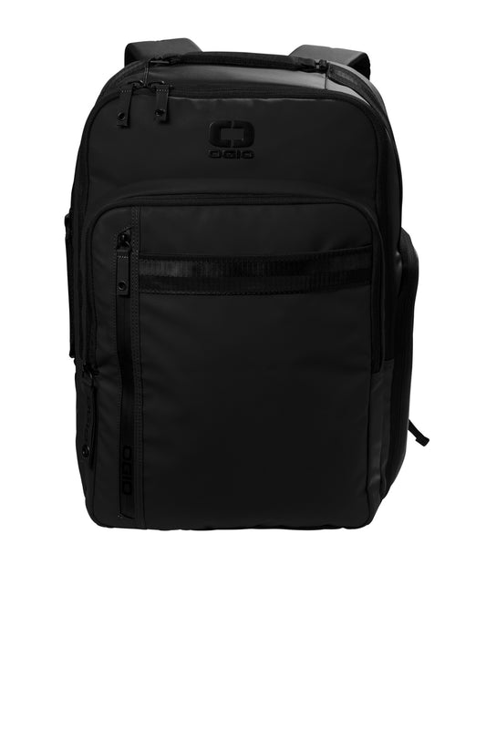 Front View of Blacktop OGIO Commuter XL Pack 91012