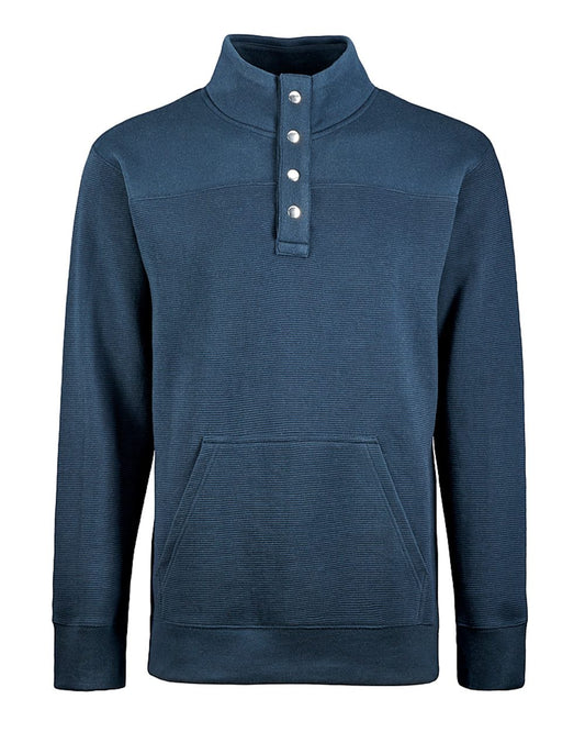 Men's Ripple Fleece Snap Sweatshirt - 8708