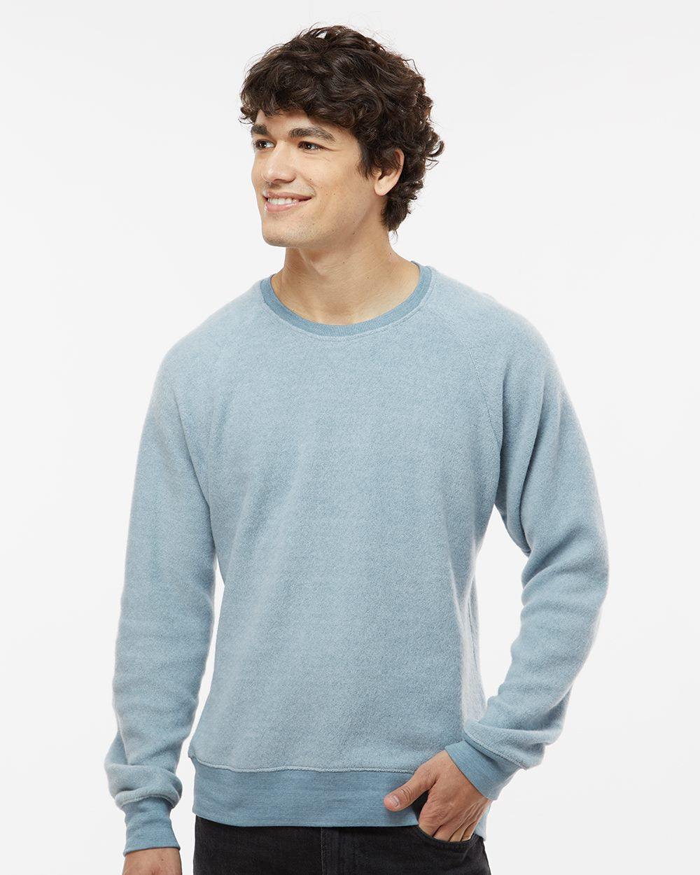 Unisex Flip Side Fleece Crewneck Sweatshirt - 8710