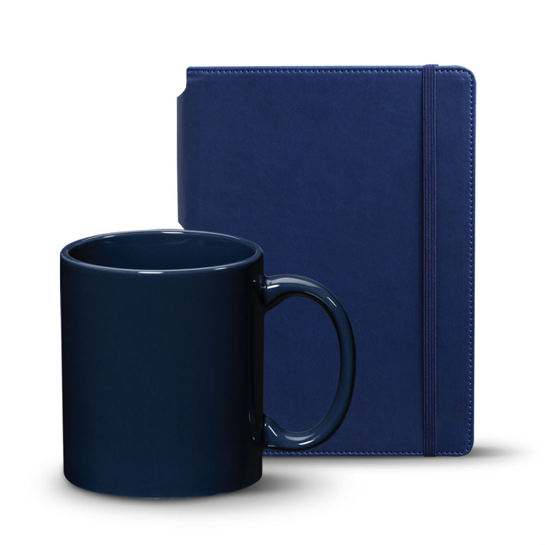Eccolo® Tempo Journal/Malibu Mug Set