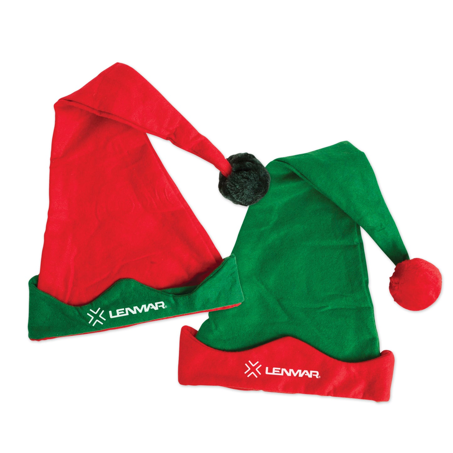 Assorted Elf Hats w/ Pom Pom