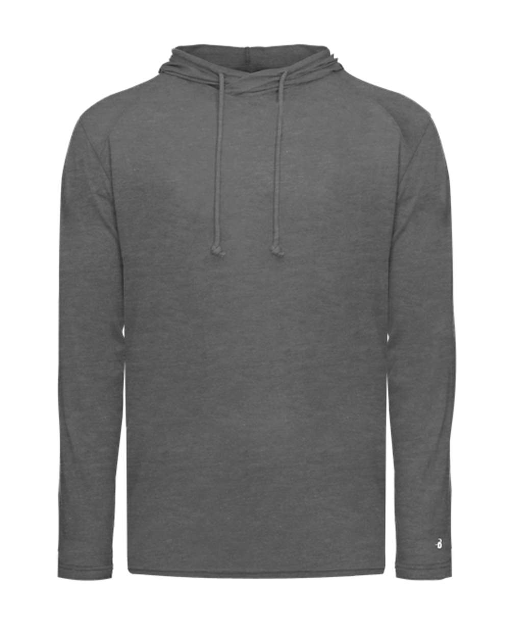 Men's Tri-Blend Surplice Hooded Long Sleeve T-Shirt - 4905