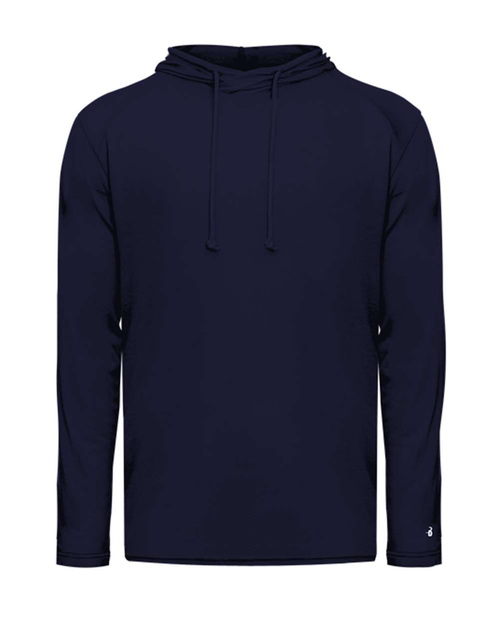 Men's Tri-Blend Surplice Hooded Long Sleeve T-Shirt - 4905