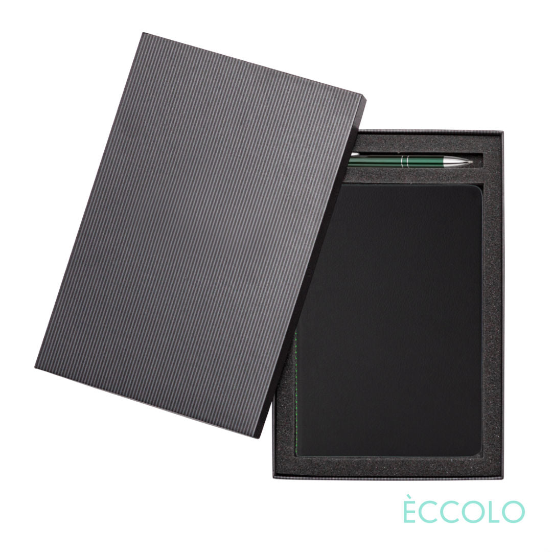 Eccolo® New Wave Journal/Clicker Pen Gift Set - (M)