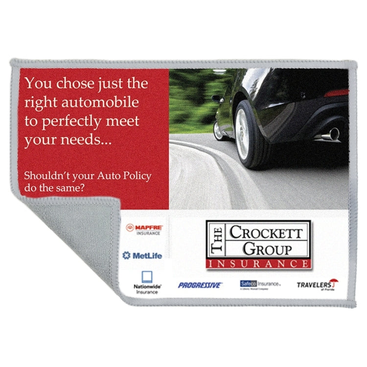 5”x 7” “Toucan R” Full Color Import Air Ship Microfiber Cloth & Screen Cleaner