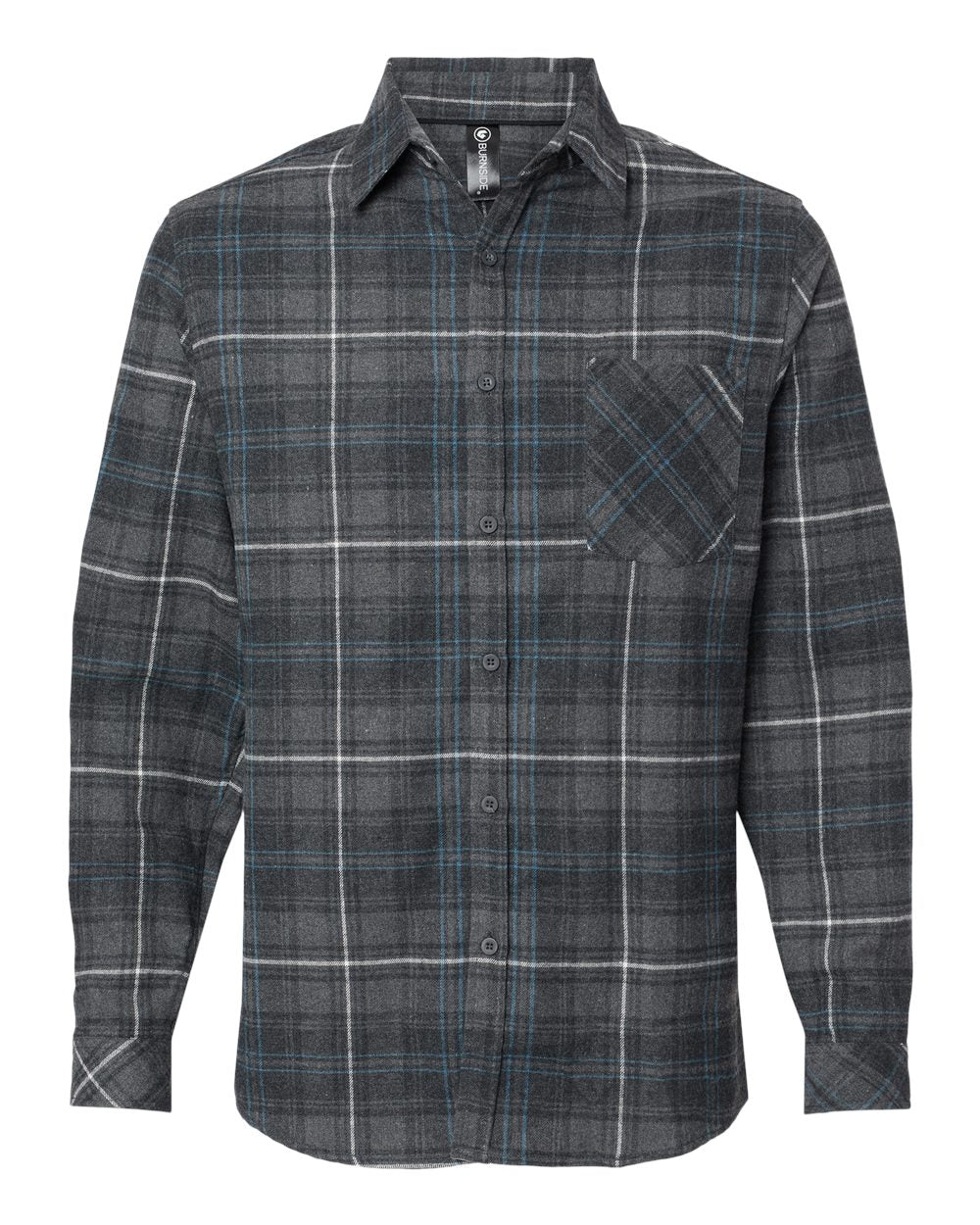 Men's Open Pocket Flannel Shirt - 8212