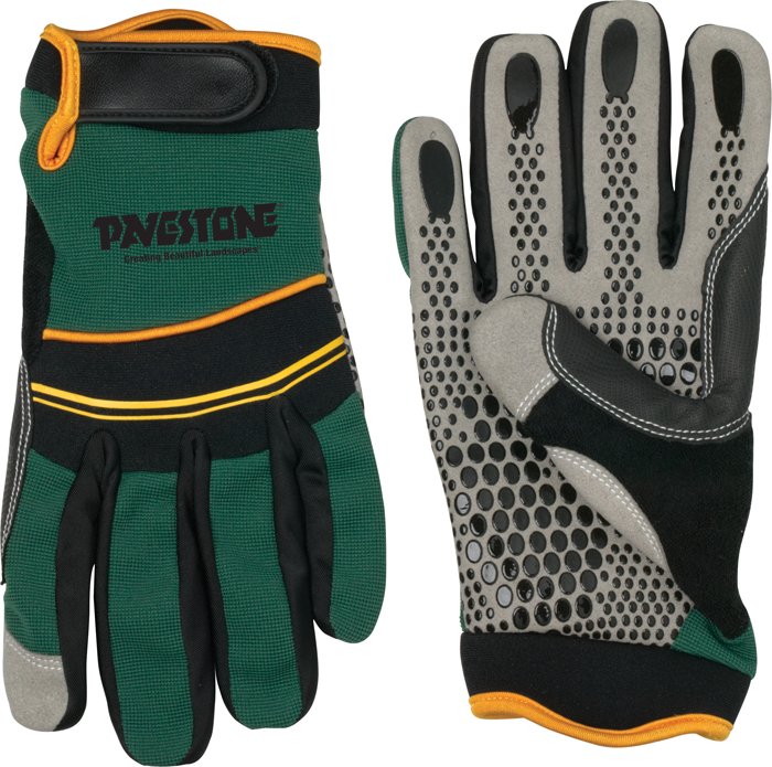 Sythetic Leather Palm Mechanic Glove