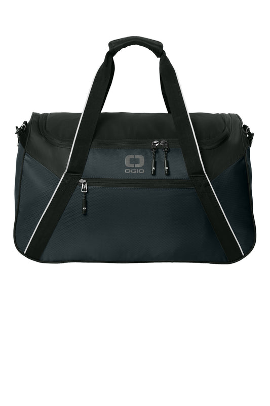 Front View of Blacktop OGIO Inception Duffel 95002