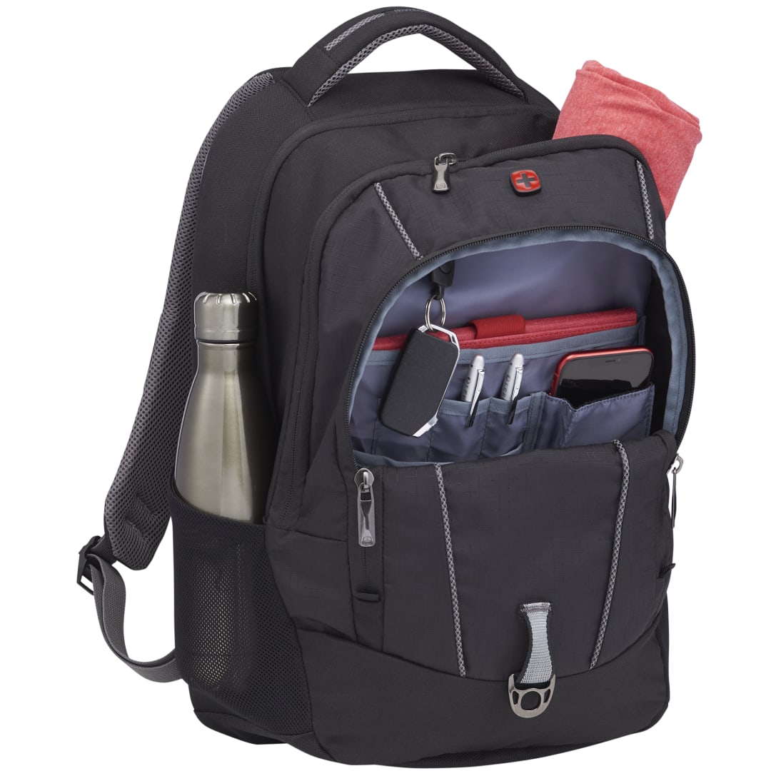 Black Wenger Origins Recycled 15" Computer Backpack