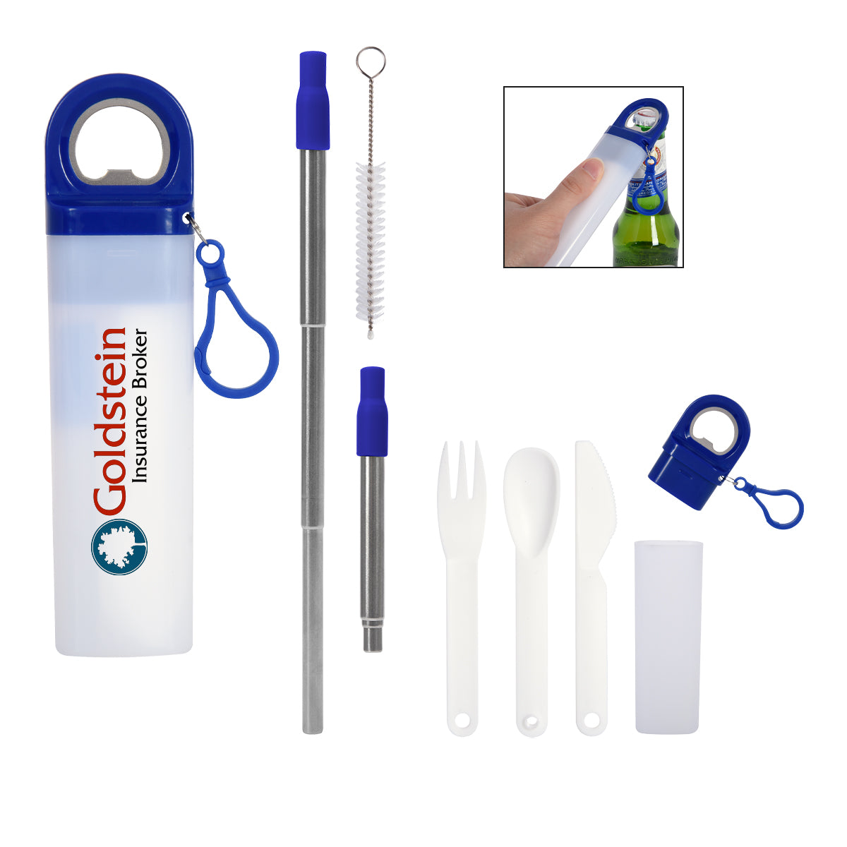SIP AND SNACK REUSABLE KIT