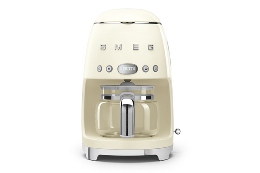 SMEG Drip-Filter Coffee Machine - Cream Glossy