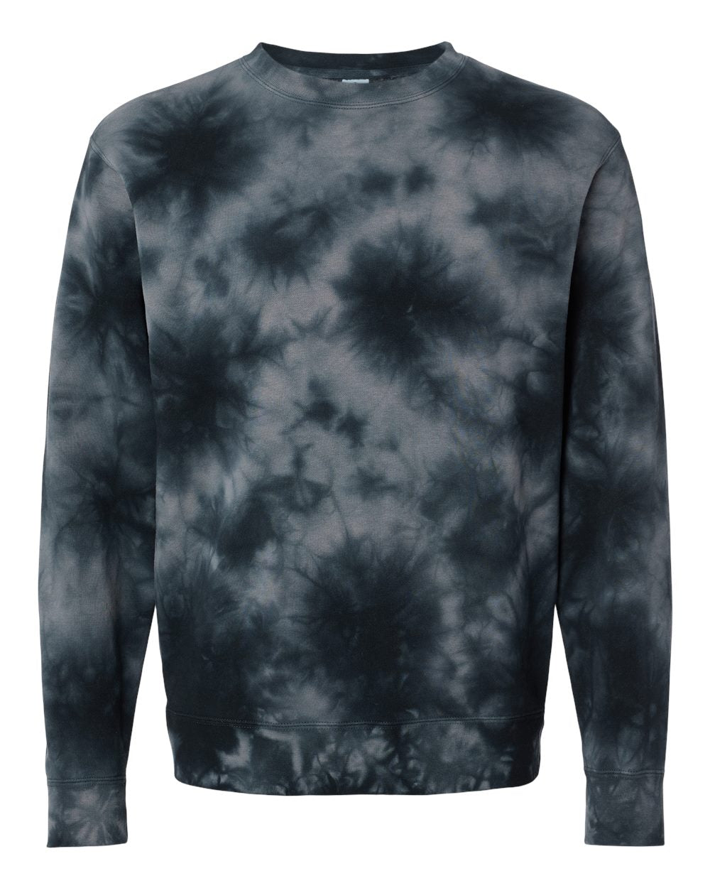 Unisex Midweight Tie-Dyed Crewneck Sweatshirt - PRM3500TD