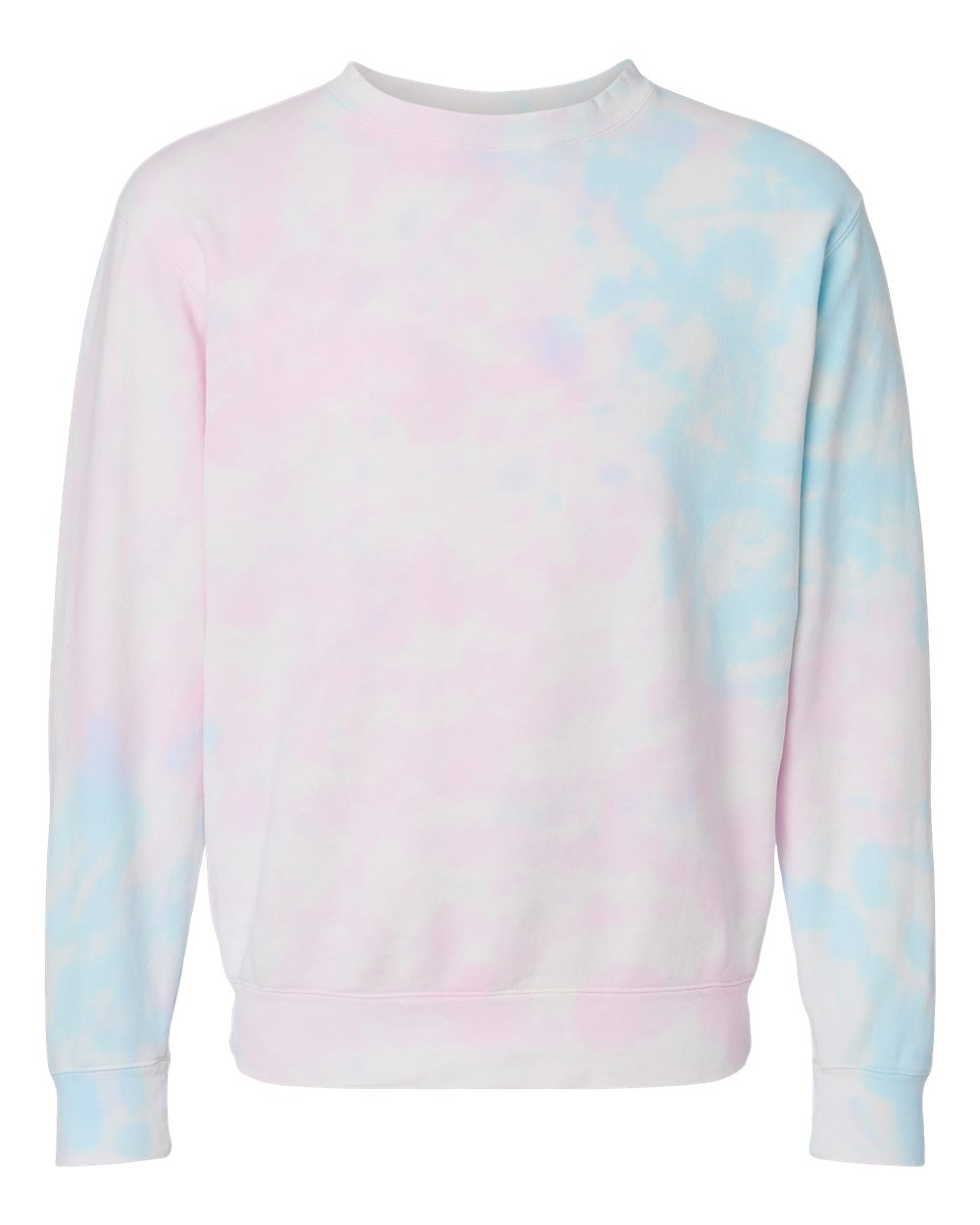 Unisex Midweight Tie-Dyed Crewneck Sweatshirt - PRM3500TD