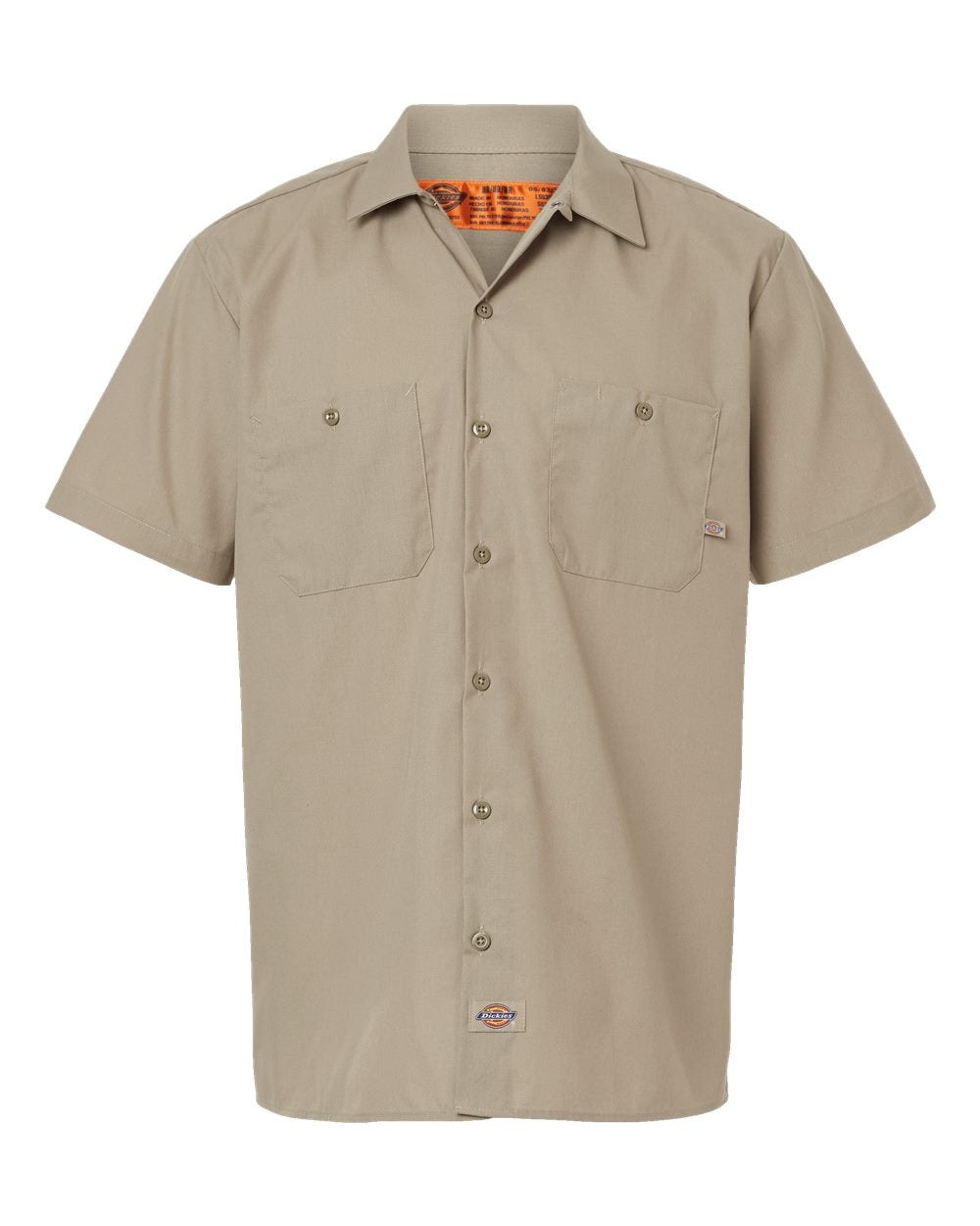 Men's Tall Industrial Short Sleeve Work Shirt - S535T