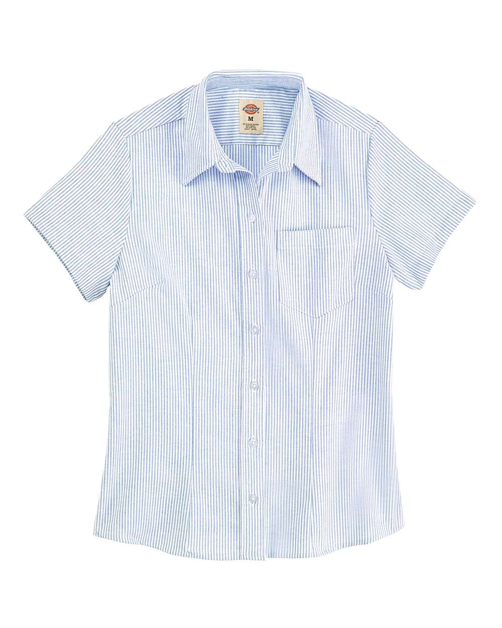 Women's Short Sleeve Stretch Oxford Shirt - S254