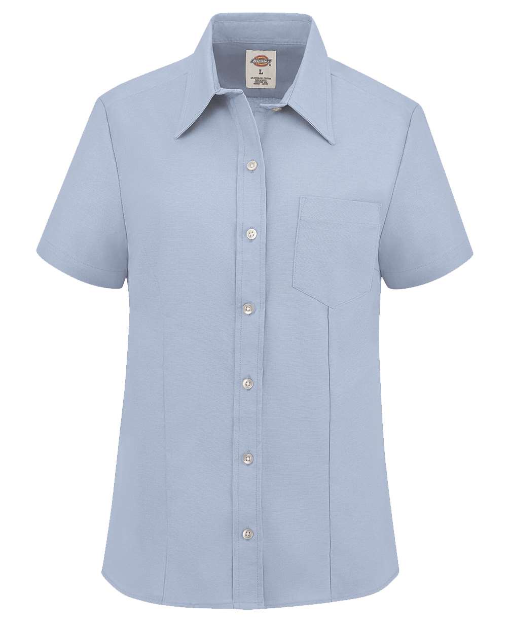Women's Short Sleeve Stretch Oxford Shirt - S254
