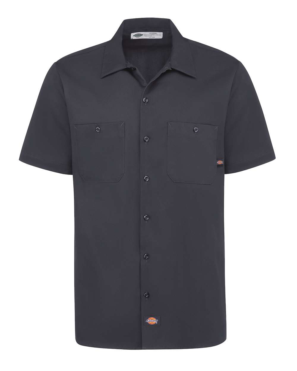 Men's Industrial Short Sleeve Cotton Work Shirt - S307