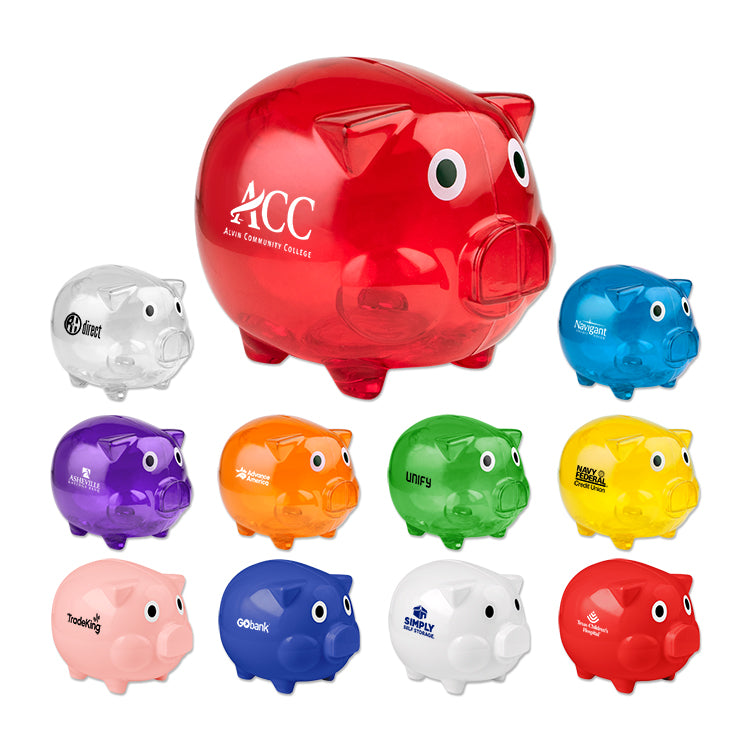 Blue Classic Piggy Bank