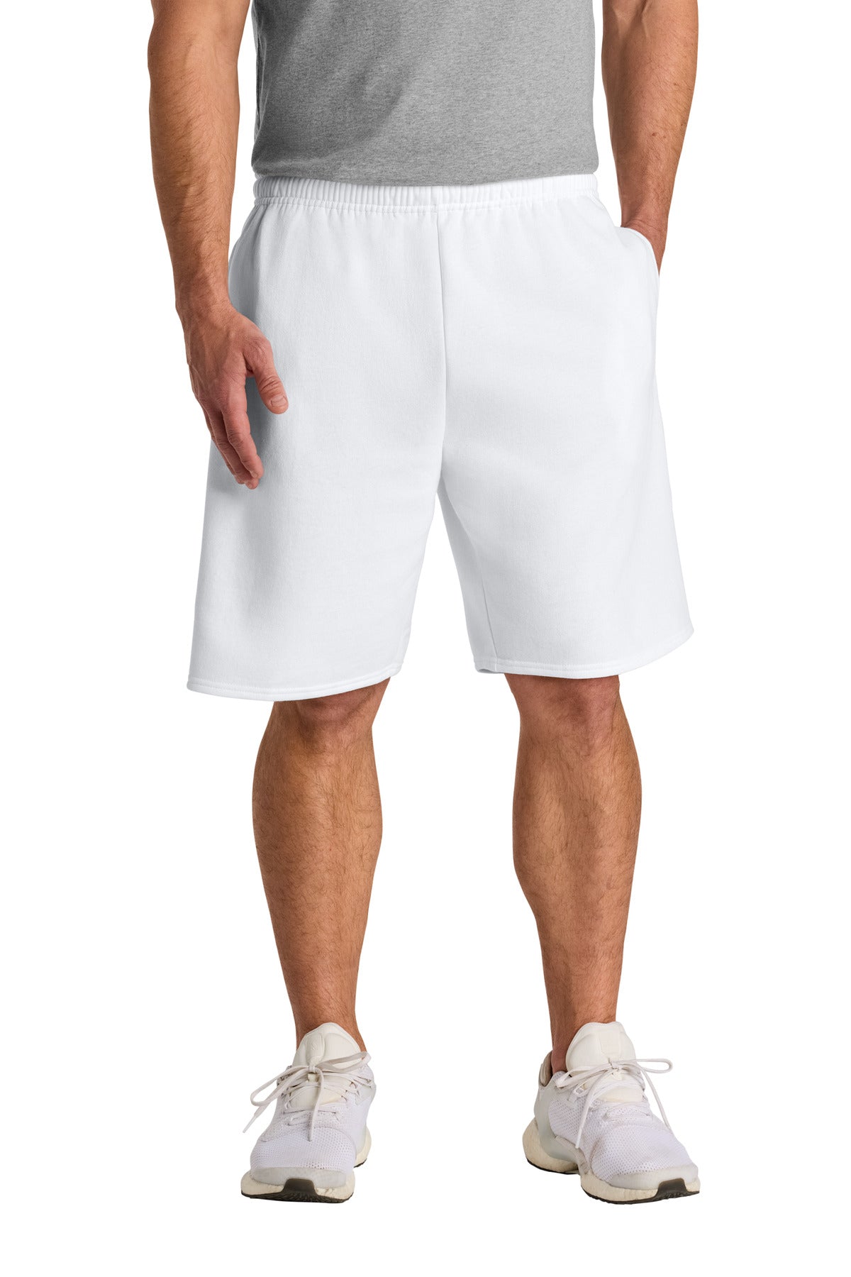 Jerzees Unisex NuBlend Pocketed Sweat Short 978MP