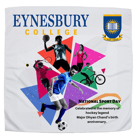 "THE COOLING BANDANA" – 22” H x 22” W