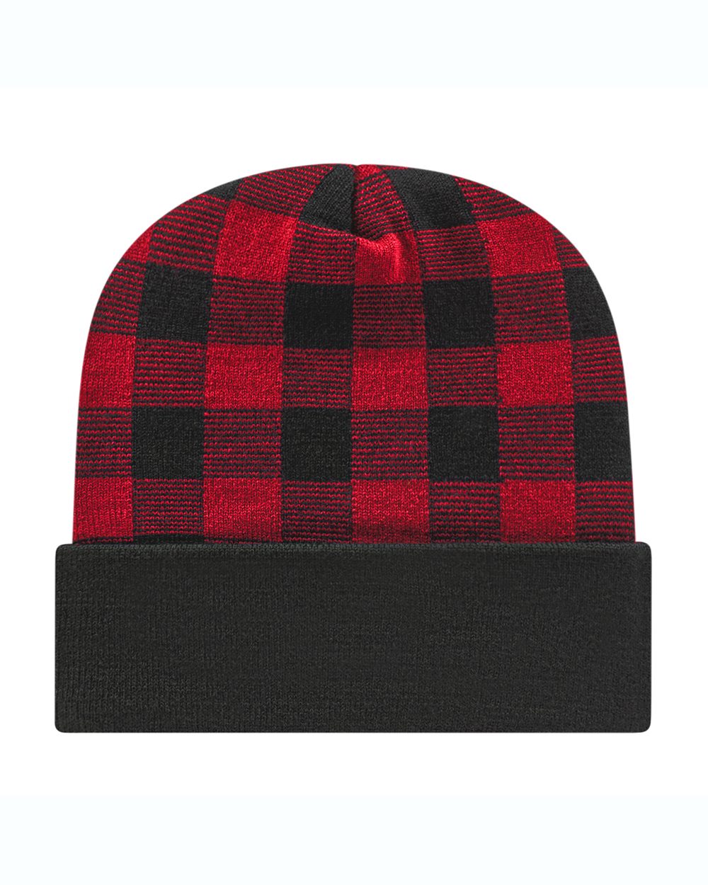 USA-Made Plaid Beanie - RKP12