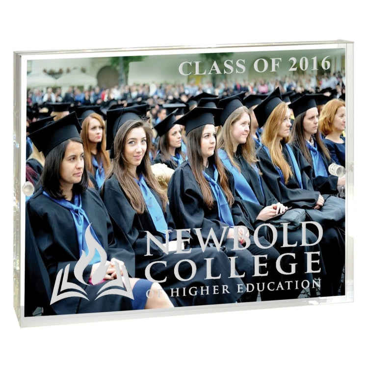 Laser Engraved Acrylic Magnetic Frame (6"x 8"x 3/4")