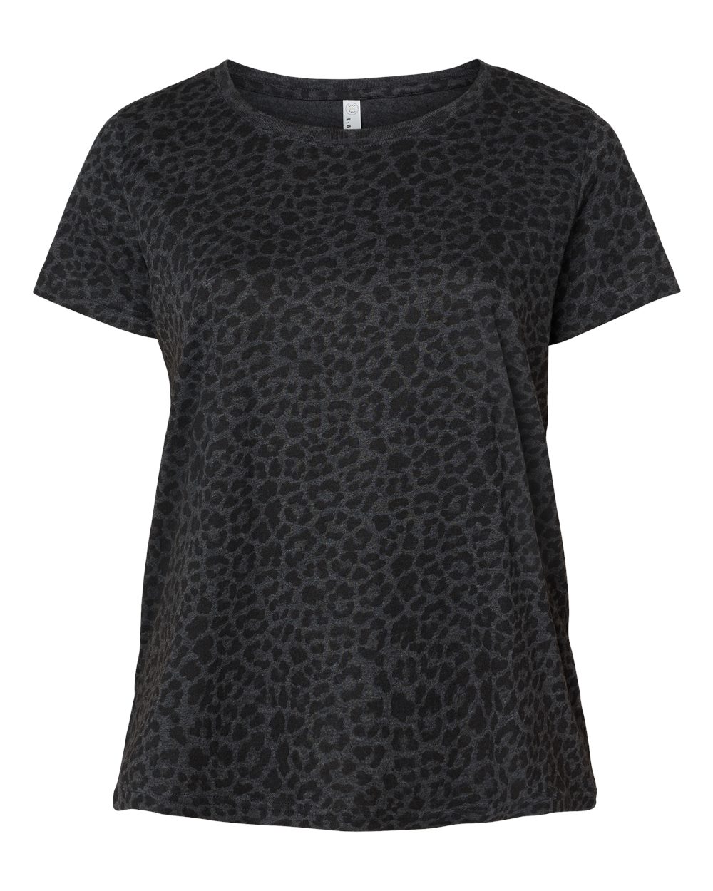 Women's Curvy Collection Fine Jersey Tee - 3816