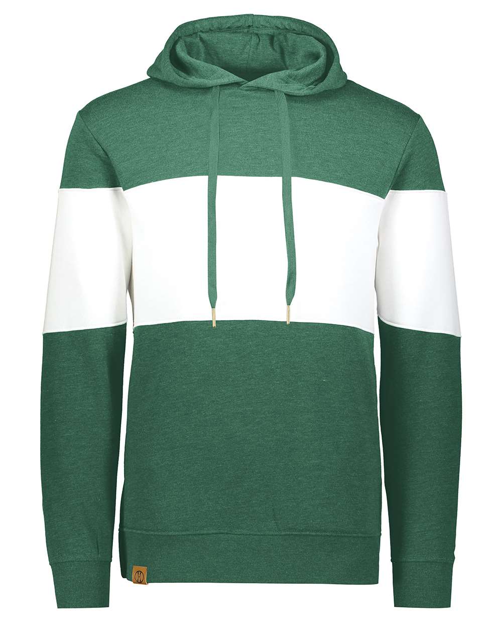 Men's All-American Fleece Colorblocked Hooded Sweatshirt - 229563