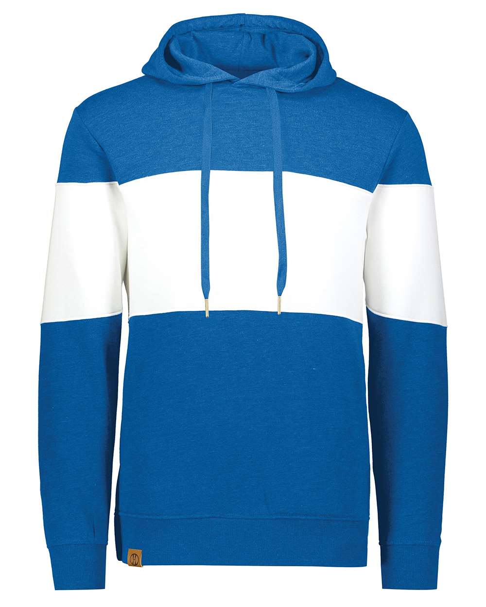 Men's All-American Fleece Colorblocked Hooded Sweatshirt - 229563