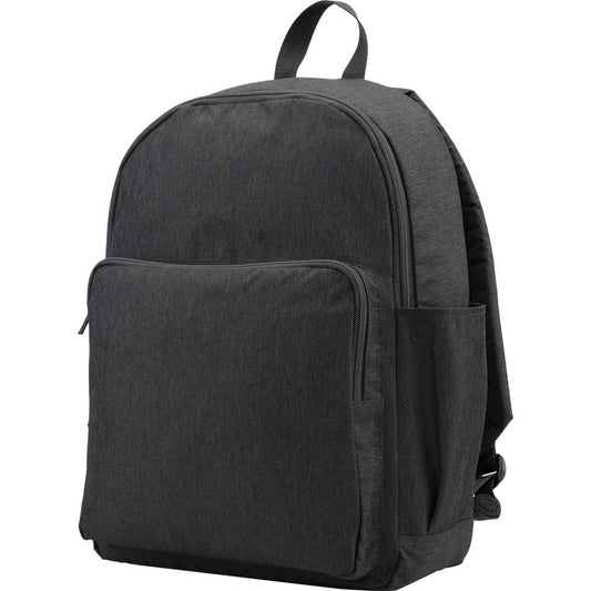Front View of Gray Baye Recycled 15" Laptop Backpack