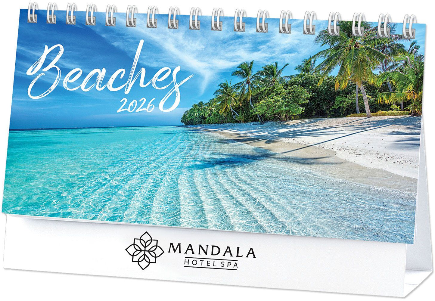 BEACHES DESK CALENDAR