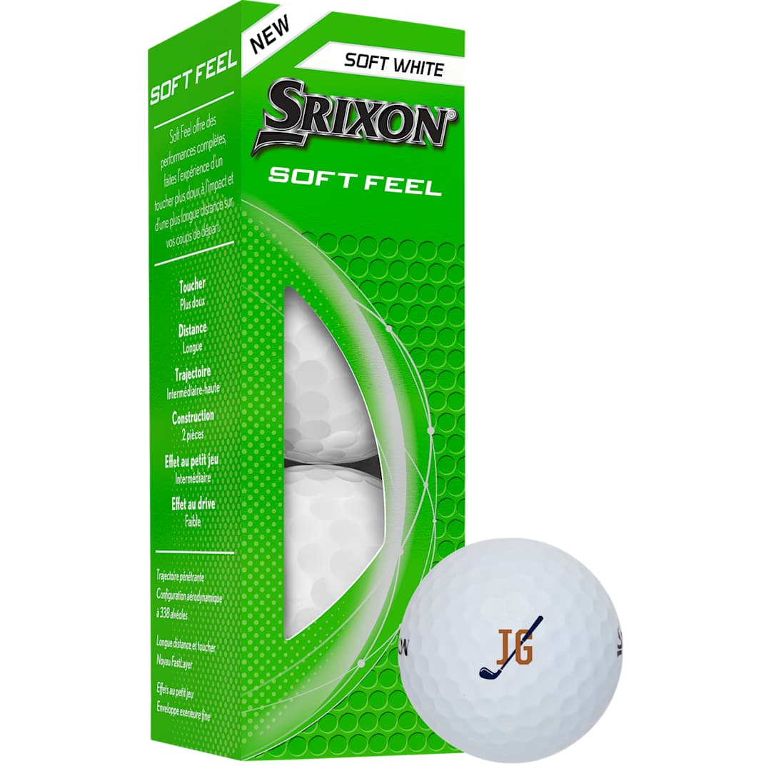 Srixon Soft Feel Golf Balls - 3 Pack