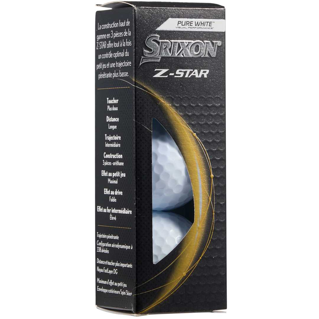 Srixon Z-STAR Golf Balls - 3 Pack