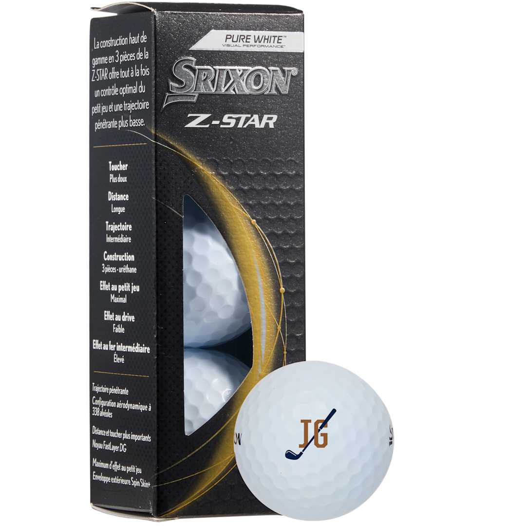 Srixon Z-STAR Golf Balls - 3 Pack