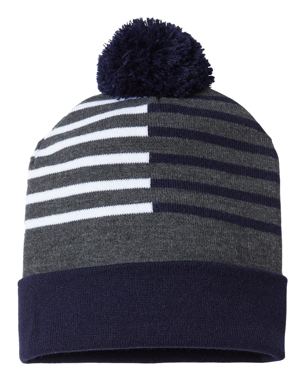 USA-Made Half Color Beanie - RKH12