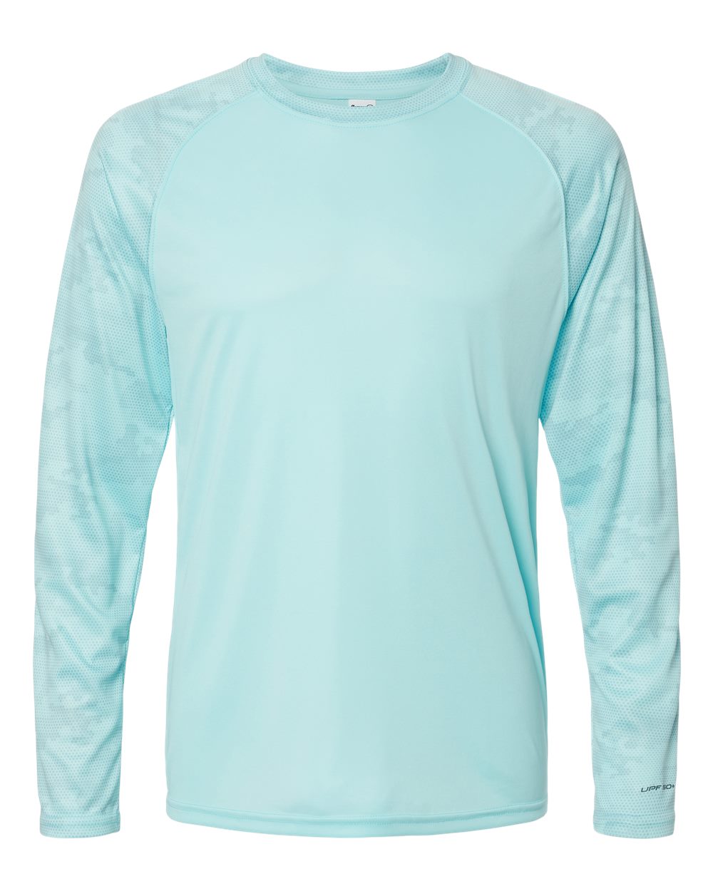 Unisex Cayman Performance Camo Colorblocked Long Sleeve T-Shirt - 216