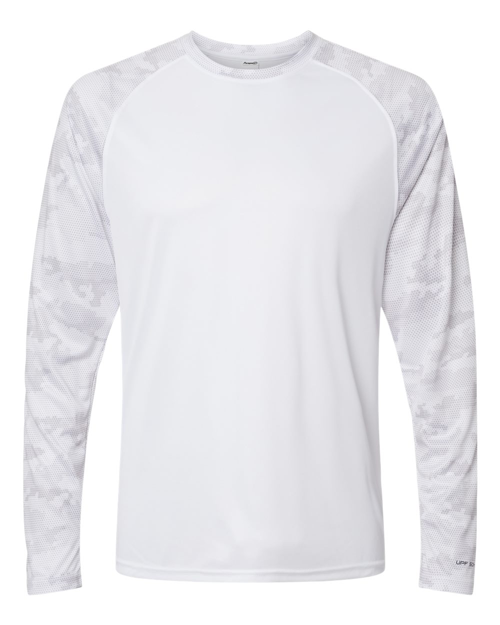Unisex Cayman Performance Camo Colorblocked Long Sleeve T-Shirt - 216