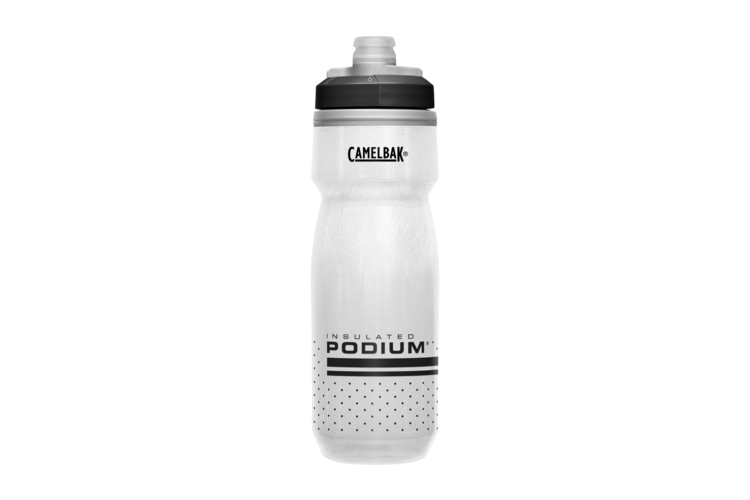 CamelBak Podium Chill 21oz Bike Bottle - White/Black