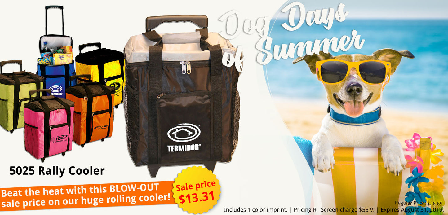 Orange Rally Cooler