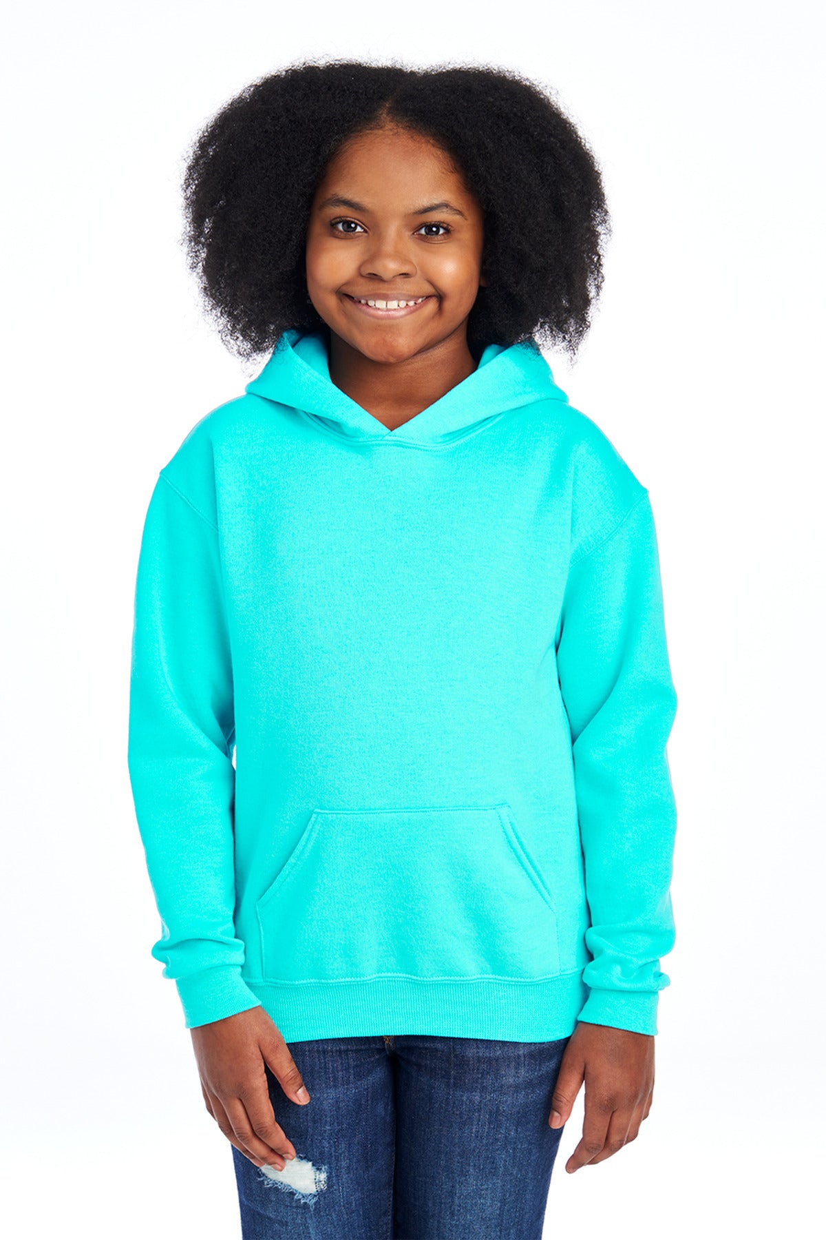 Jerzees - Youth NuBlend Pullover Hooded Sweatshirt. 996Y