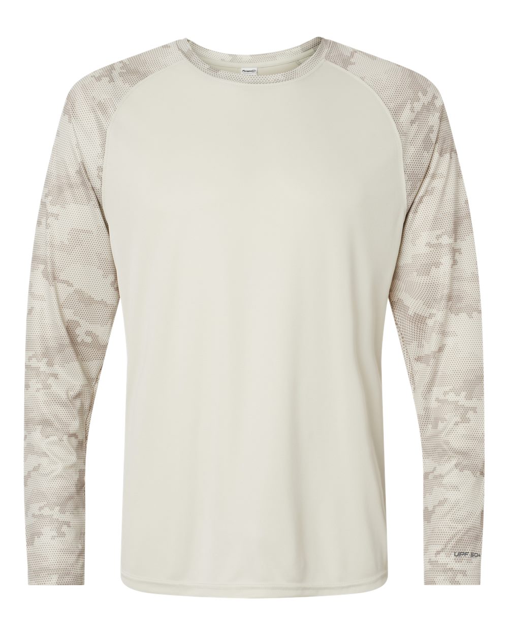 Unisex Cayman Performance Camo Colorblocked Long Sleeve T-Shirt - 216