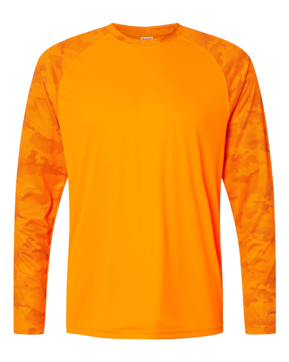 Unisex Cayman Performance Camo Colorblocked Long Sleeve T-Shirt - 216