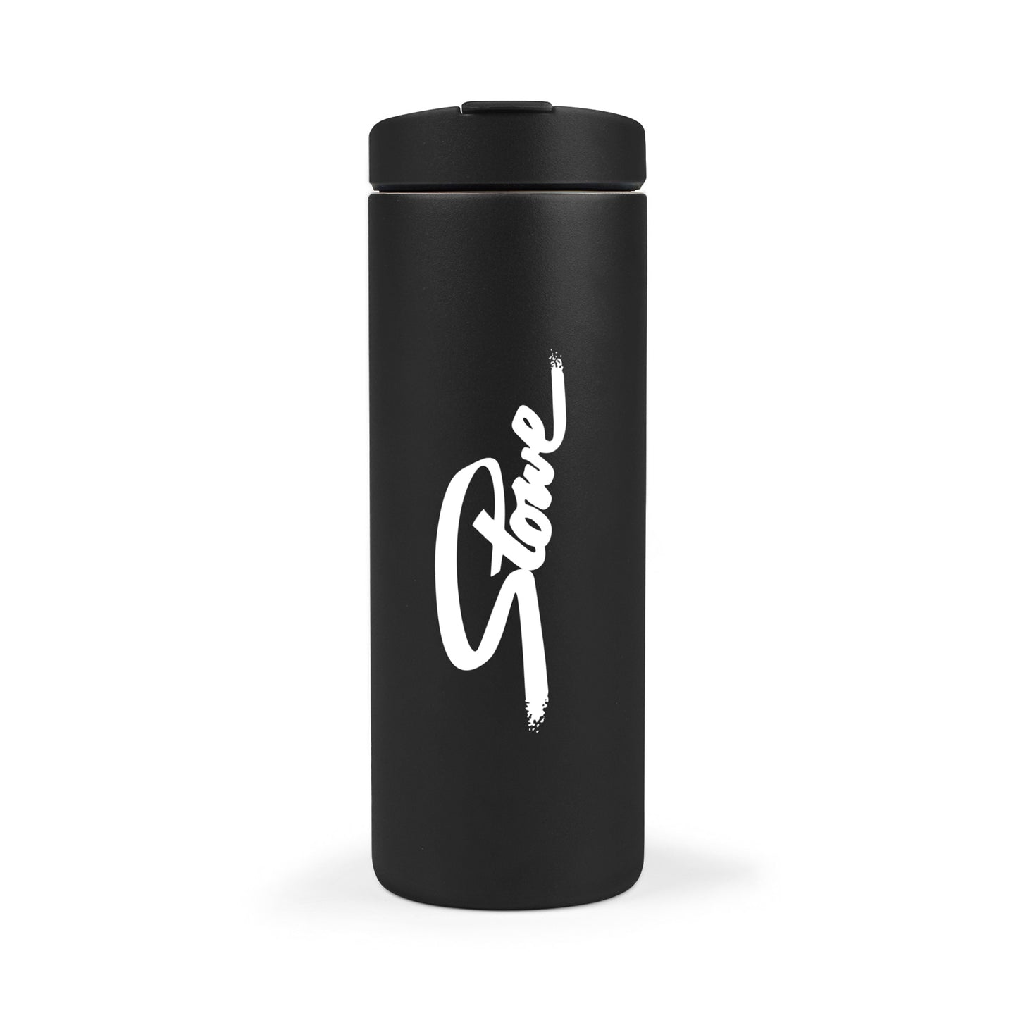 Black Powder MiiR® Vacuum Insulated Travel Tumbler - 16 Oz.