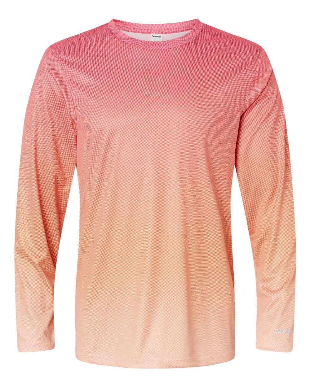 Unisex Barbados Performance Pin Dot Long Sleeve T-Shirt - 225