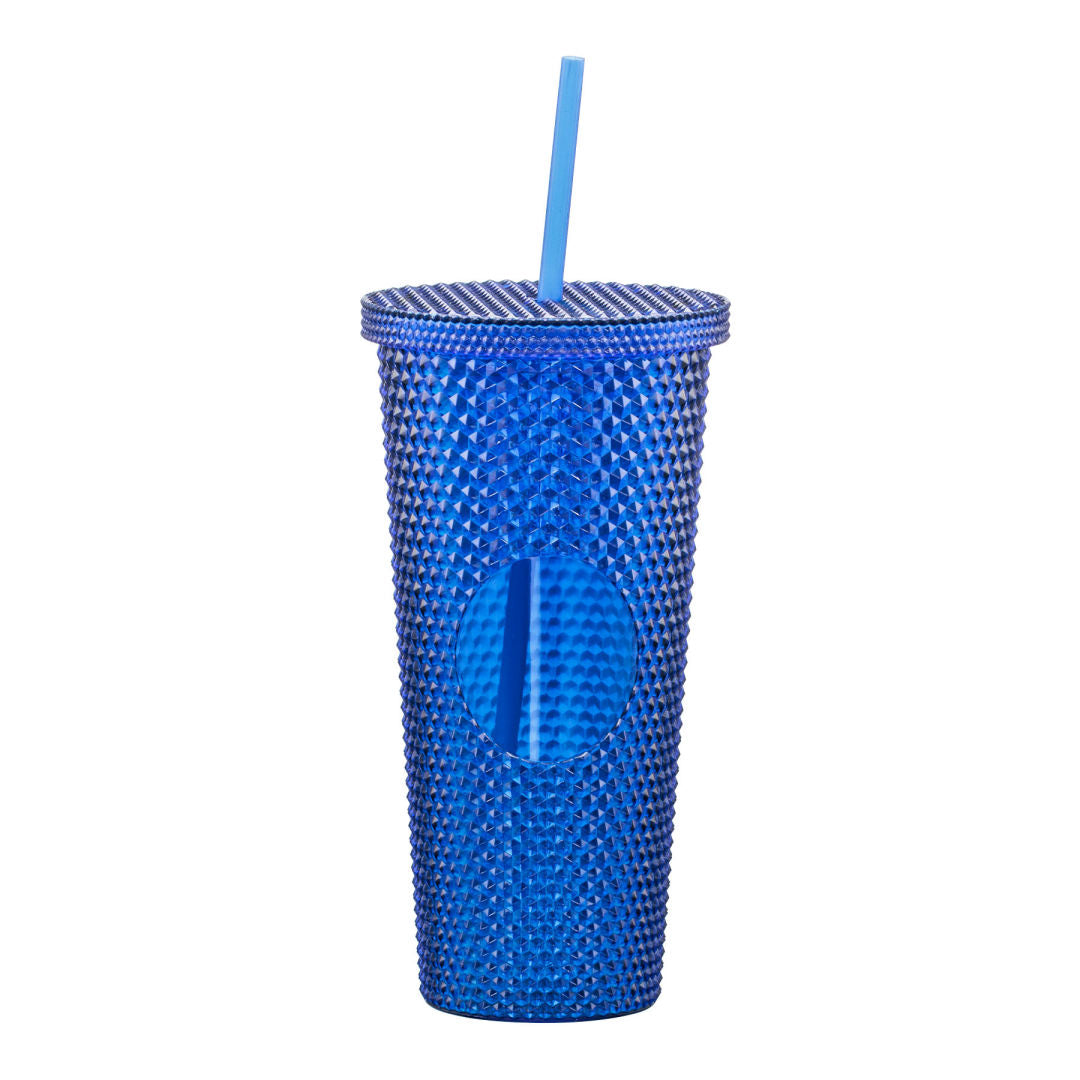 Crenshaw Textured Tumbler w/ Straw - 21oz