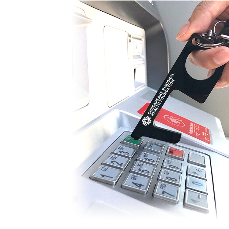 "ANSTED" Touchless Black Acrylic Sanitary Key